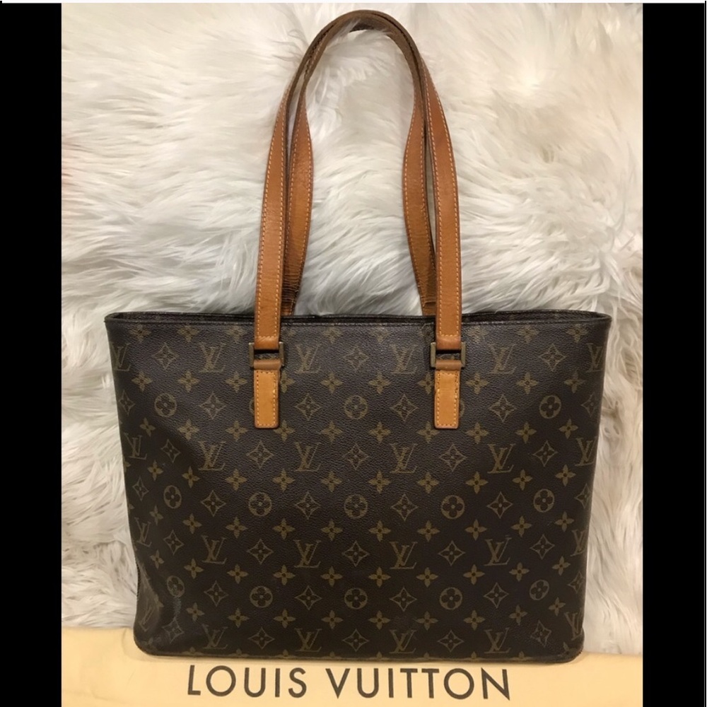 Authentic Louie Vuitton Luco Tote #8.5L